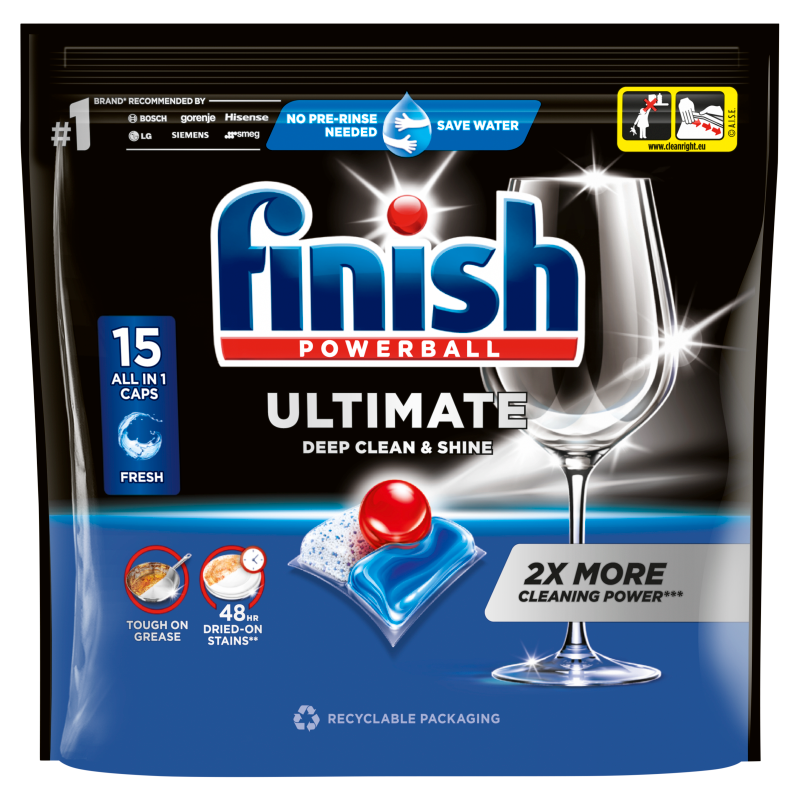 FINISH Quantum Ultimate Kapsułki do zmywarki Regular regularne 15 szt.