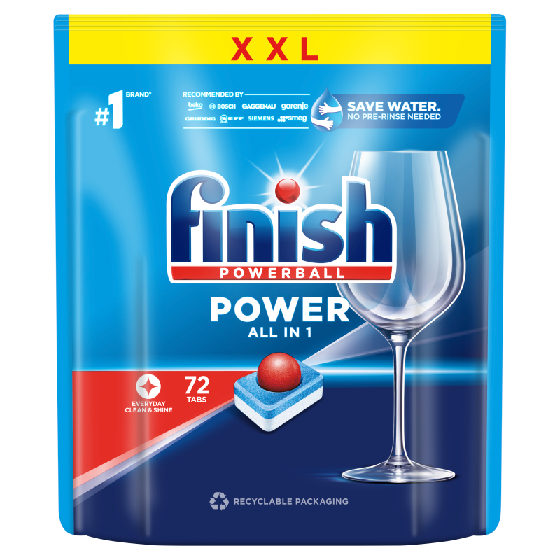 FINISH POWER All in 1 Tabletki do zmywarki Fresh 72 szt. frisco.pl