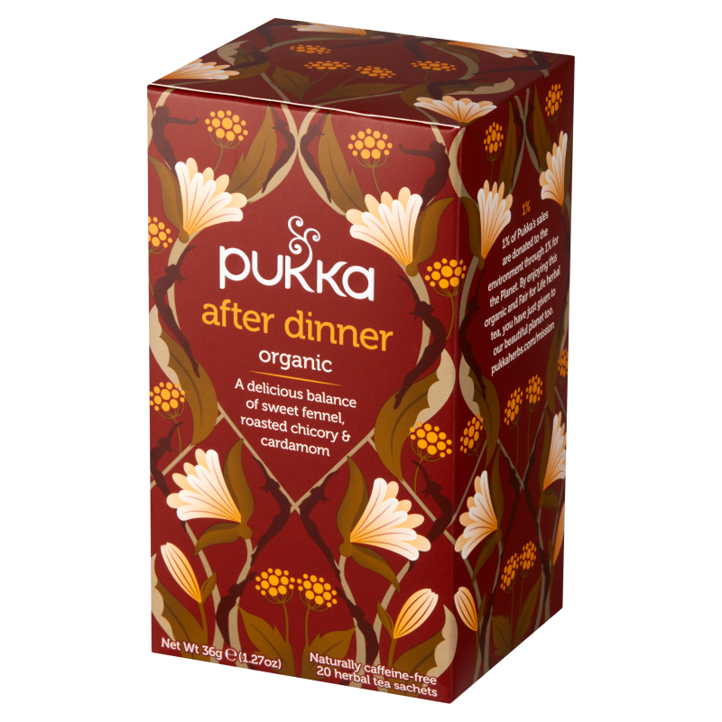 PUKKA After Dinner Herbata po posiłku BIO 20 torebek (saszetki)