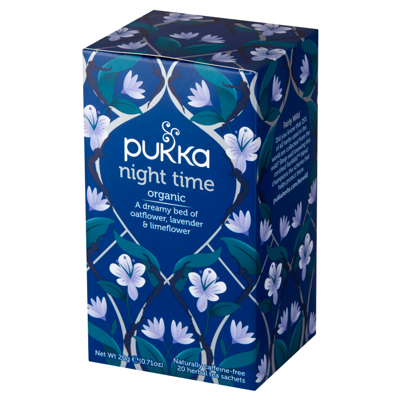 PUKKA Night Time Herbata na dobranoc BIO 20 torebek (saszetki)