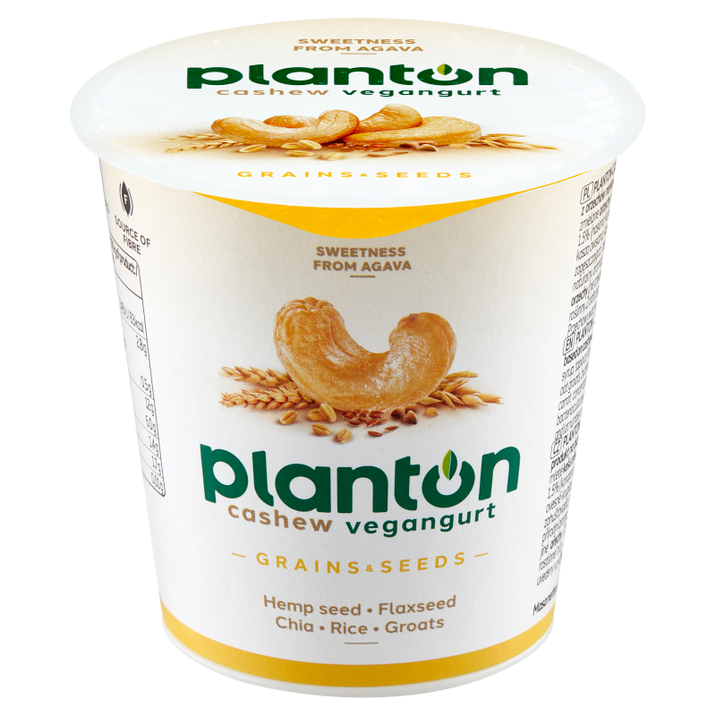 PLANTON Grains & Seeds Vegangurt z orzechów nerkowca