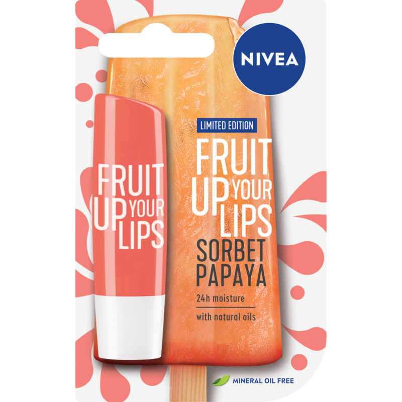 NIVEA Brzoskwiniowa pomadka do ust Peach Shine 48 g