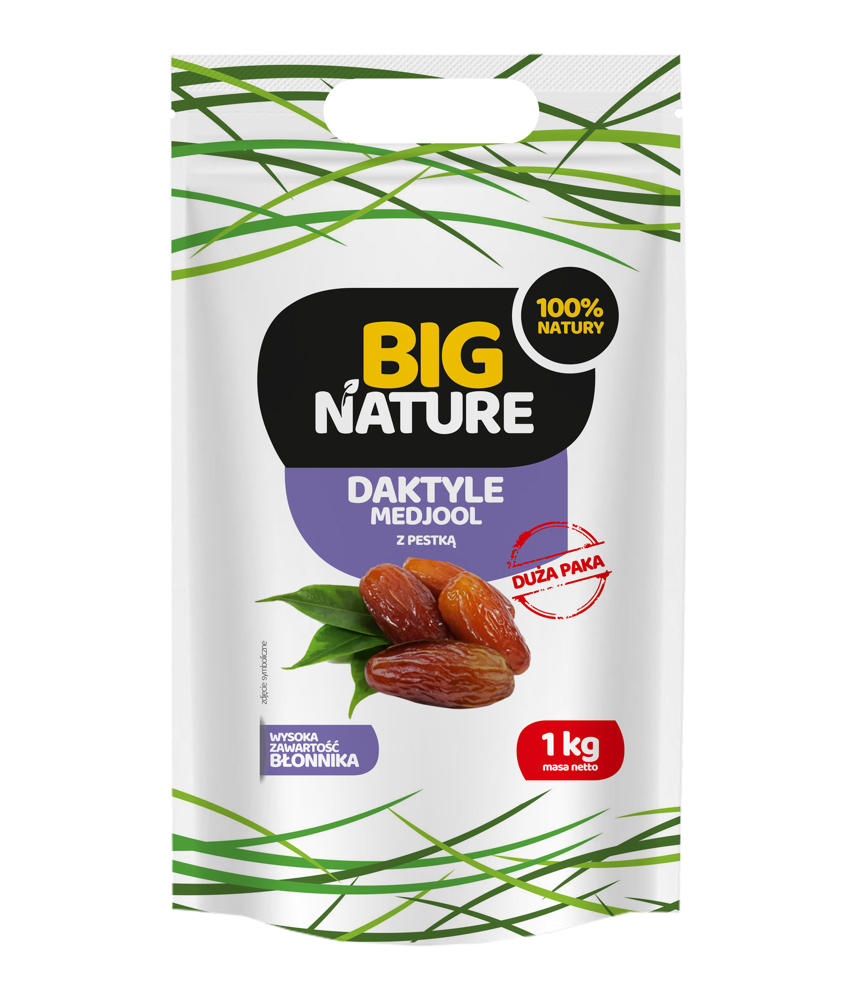 BIG NATURE Daktyle Medjool z pestką