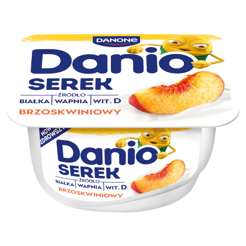 DANIO Serek homogenizowany brzoskwiniowy