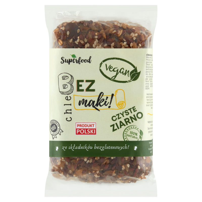 CHLEB BEZ MĄKI Chleb Vegan