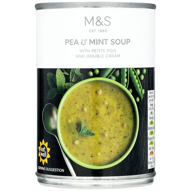 MARKS & SPENCER Zupa groszkowa z miętą