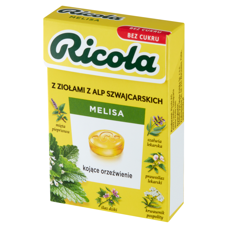 RICOLA Cukierki Melisa frisco.pl