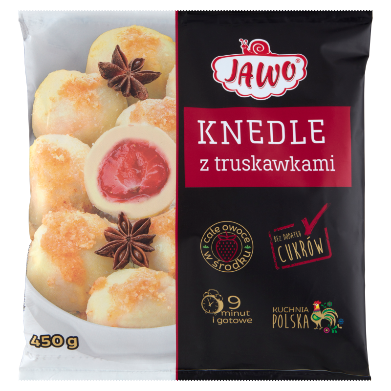 JAWO Knedle w truskawkami mrożone