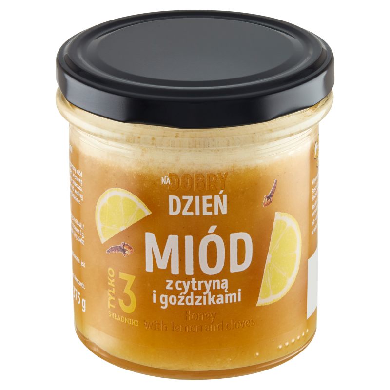 Na Dzień Dobry Miód z cytryną i goździkami