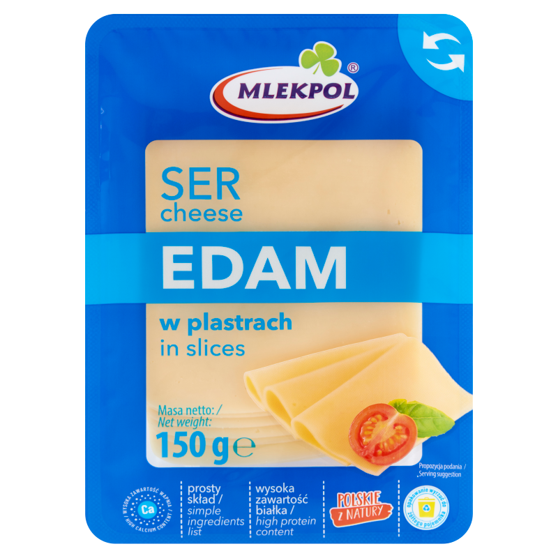 MLEKPOL Ser Edamski w plastrach frisco.pl