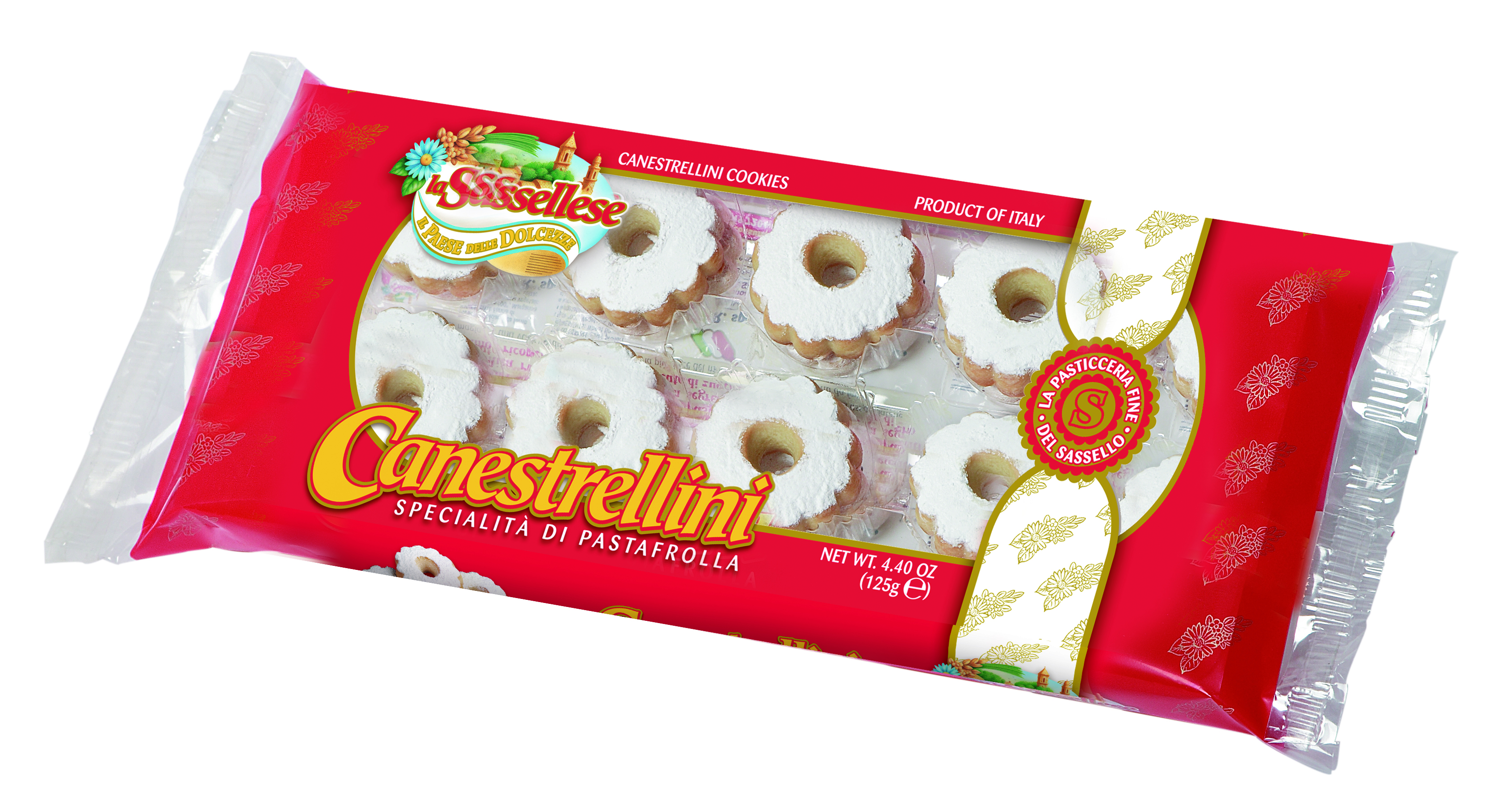 LA SASSELLESE Ciasteczka kruche Canestrellini