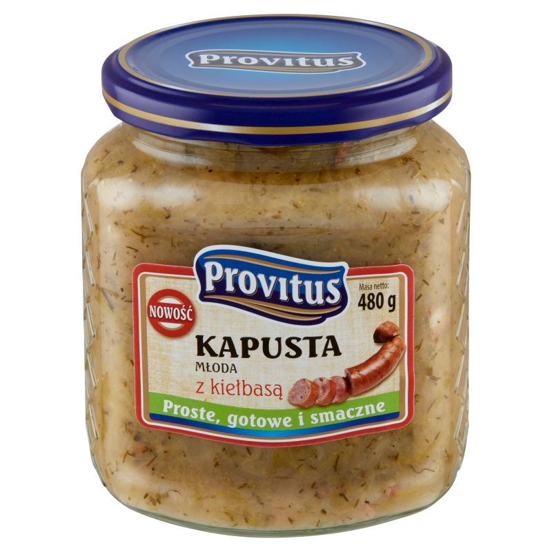 PROVITUS Kapusta młoda z kiełbasą frisco.pl