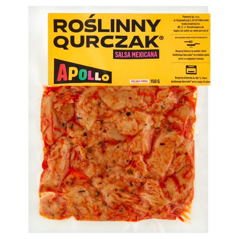 APOLLO Roślinny Qurczak Salsa Mexicana