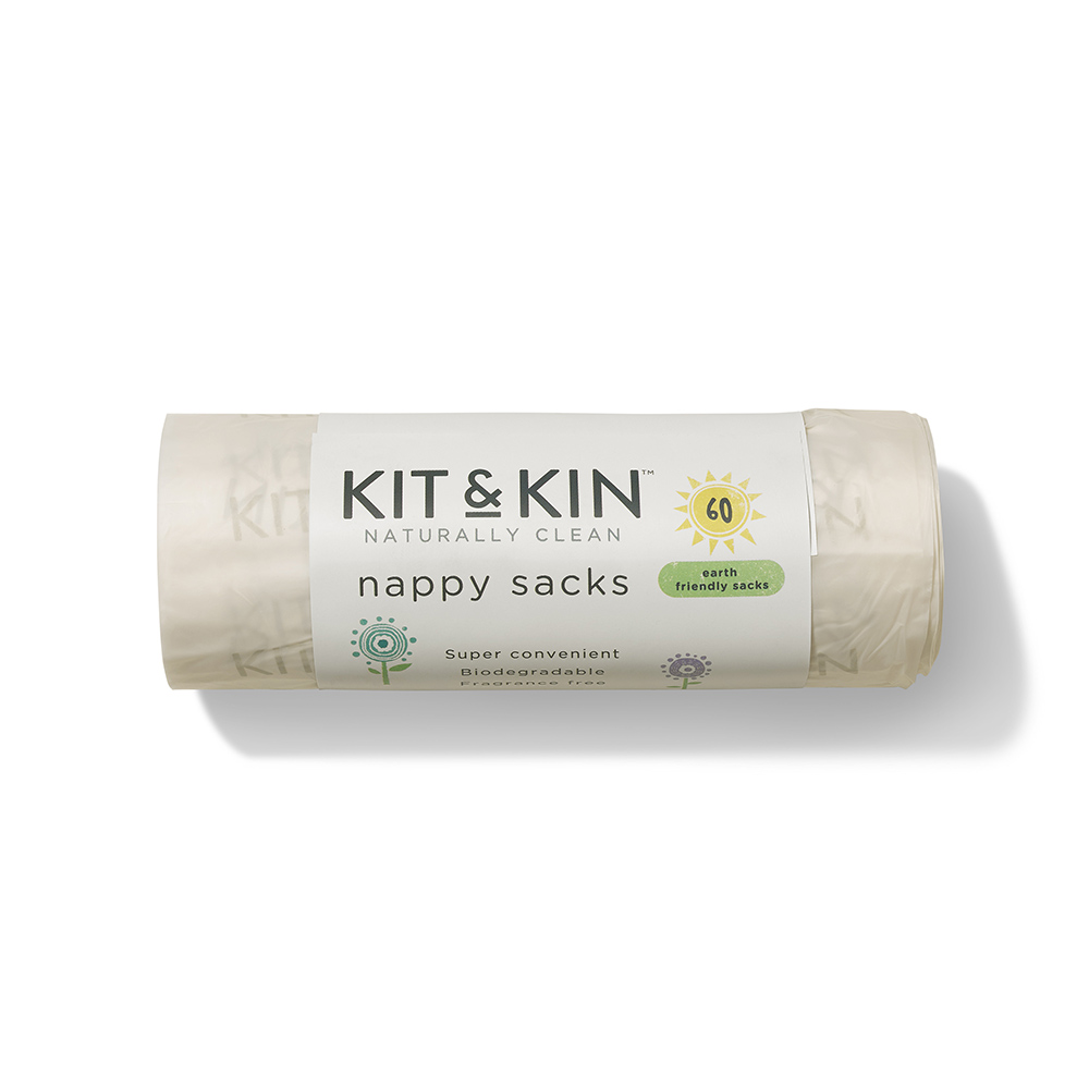 Kit and Kin Worki na pieluchy 60 szt.