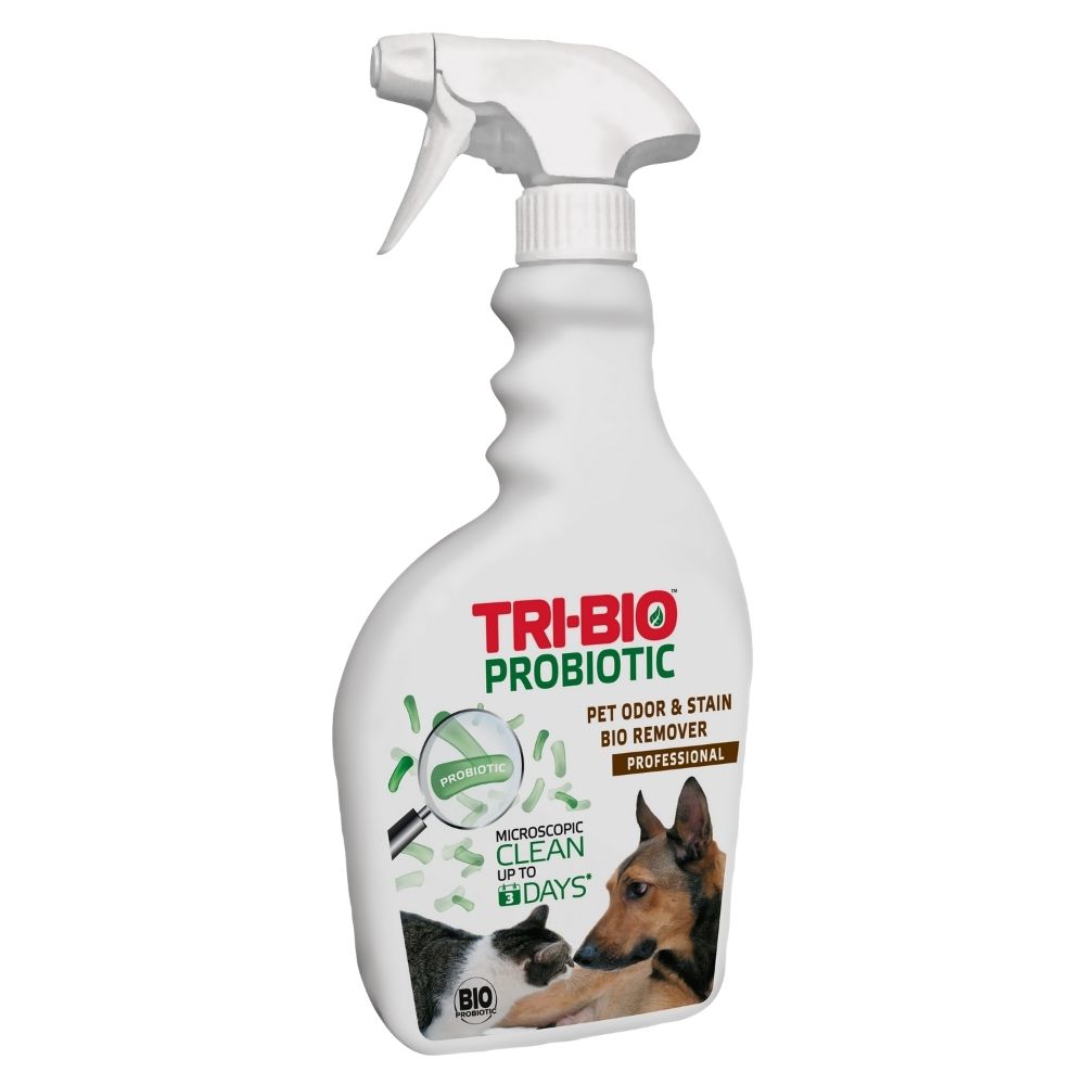 TRI-BIO Spray usuwający nieprzyjemne zapachy zwierząt i odplamiacz 2w1