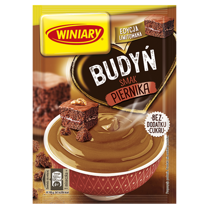 WINIARY Budyń o smaku piernikowym frisco.pl