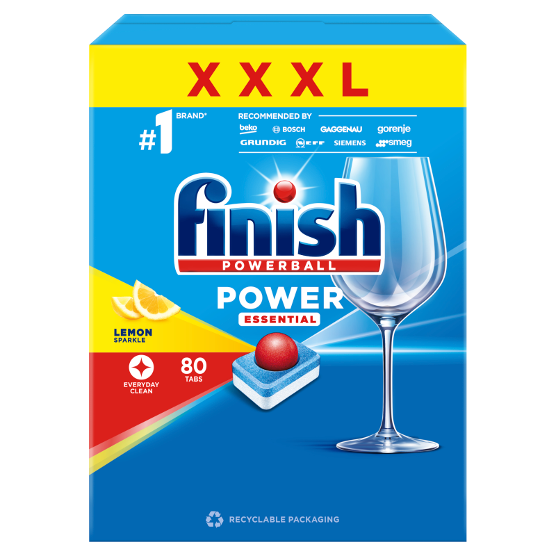 FINISH Power Essential Tabletki do zmywarki Lemon 80 szt. frisco.pl