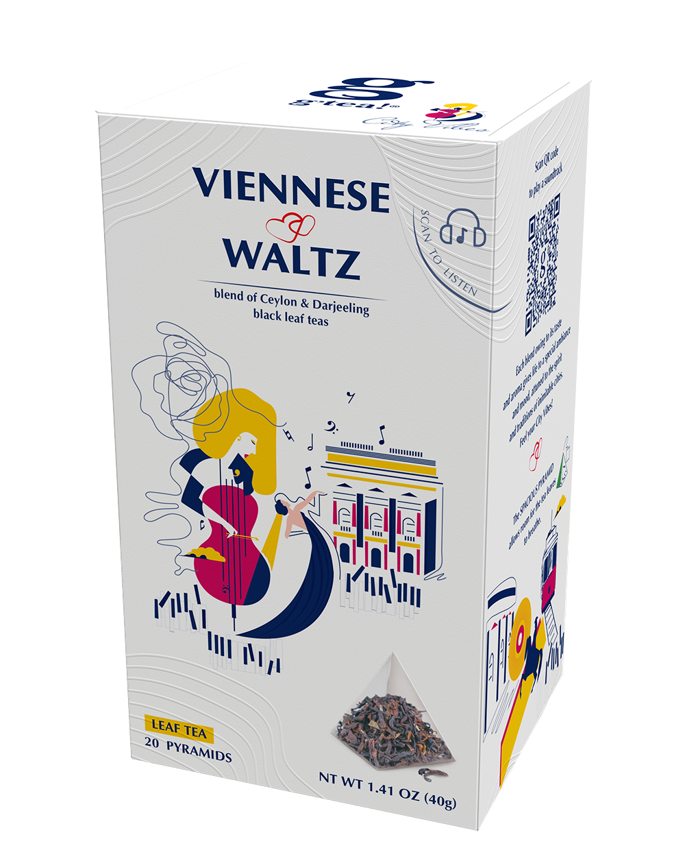G'TEA! Viennese Waltz - herbata czarna 20 torebek ex.