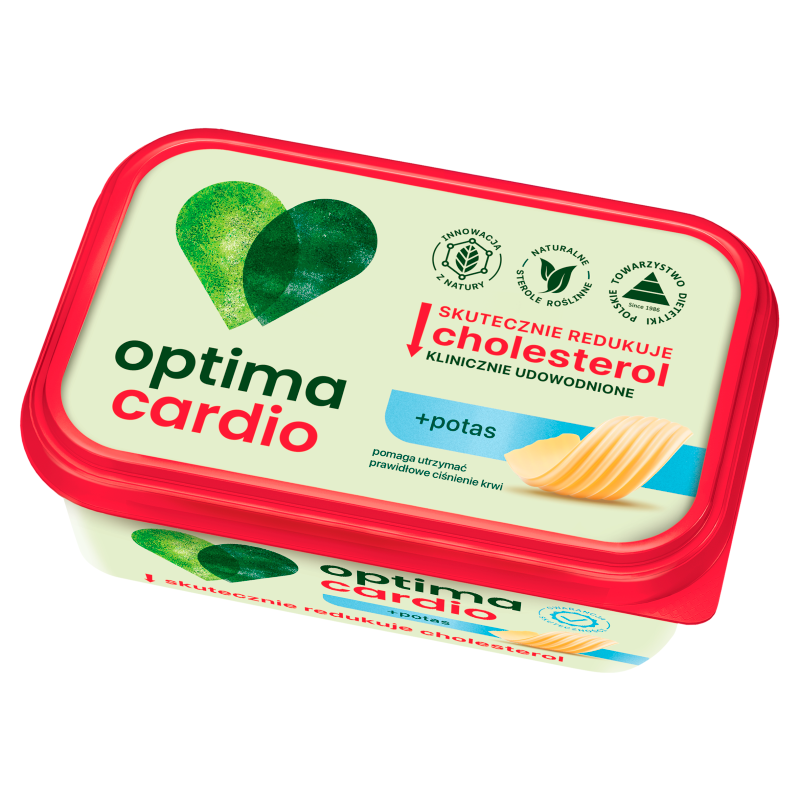 OPTIMA Cardio Potas+ Margaryna roślinna z dodatkiem steroli roślinnych frisco.pl