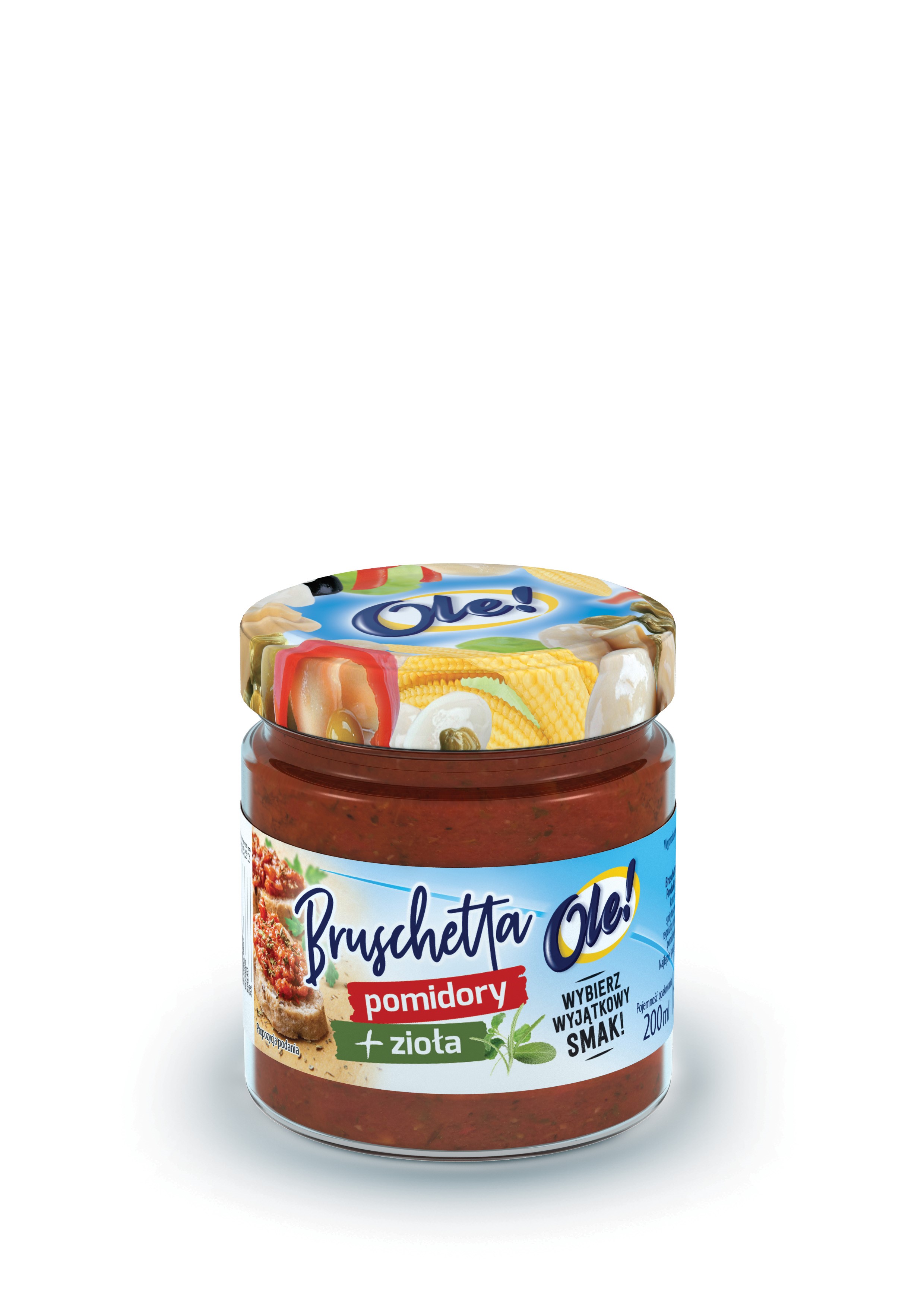 OLE! Bruschetta pomidorowa z ziołami frisco.pl