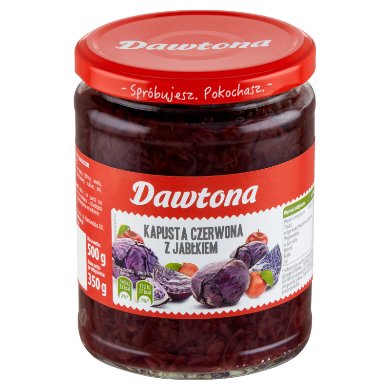 DAWTONA Kapusta czerwona z jabłkiem
