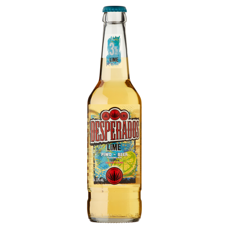 DESPERADOS LIME Piwo (butelka bezzwrotna)