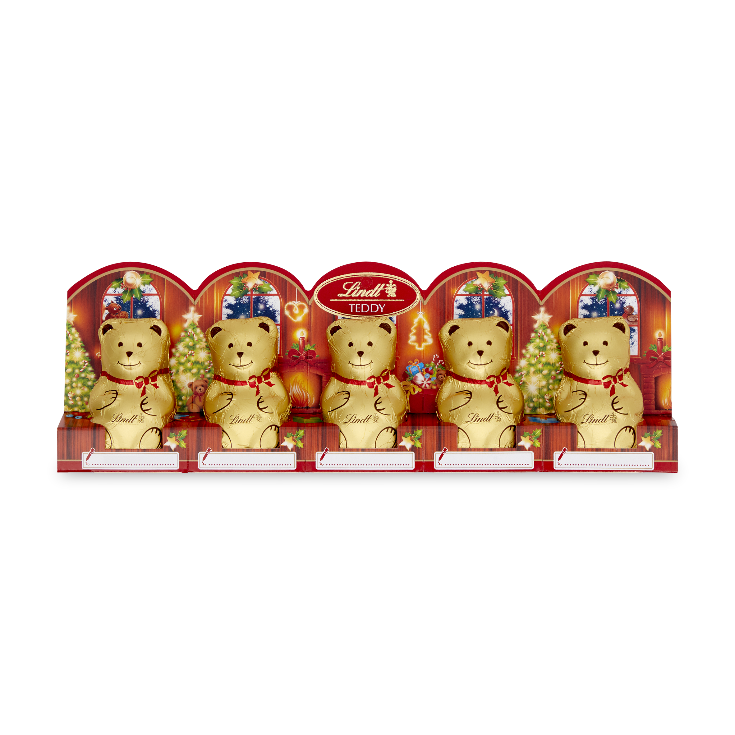 LINDT Teddy Misie z mlecznej czekolady 5 szt BN