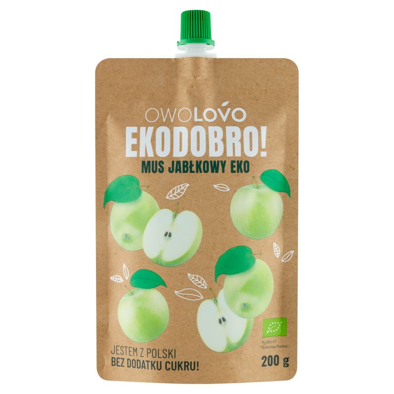 OWOLOVO Mus jabłkowy BIO frisco.pl