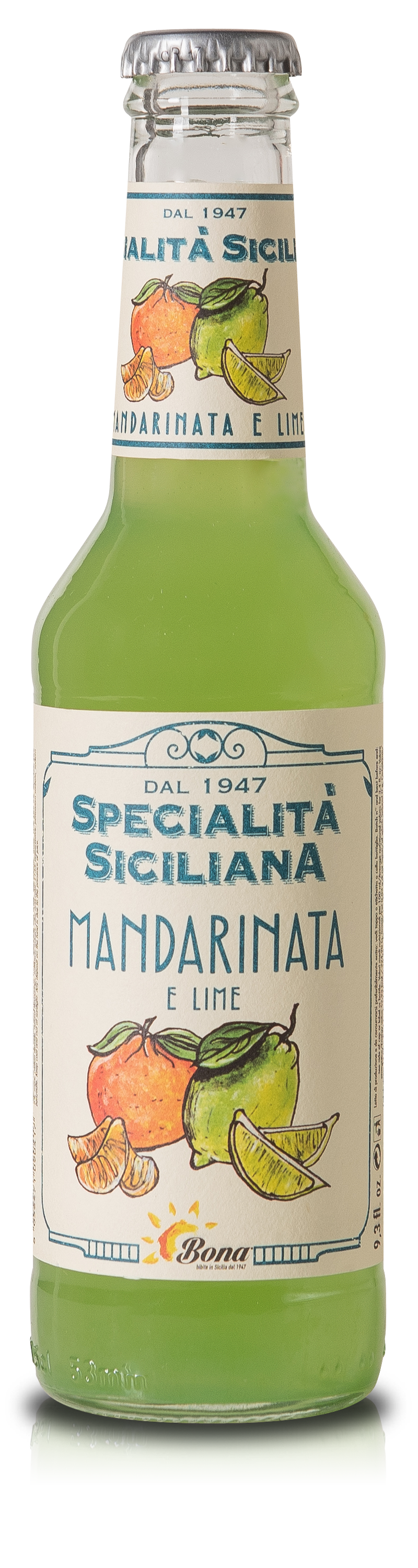 SPECIALITA SICILIANA Lekko gazowany napój z dodatkiem soku z limonki i mandarynki
