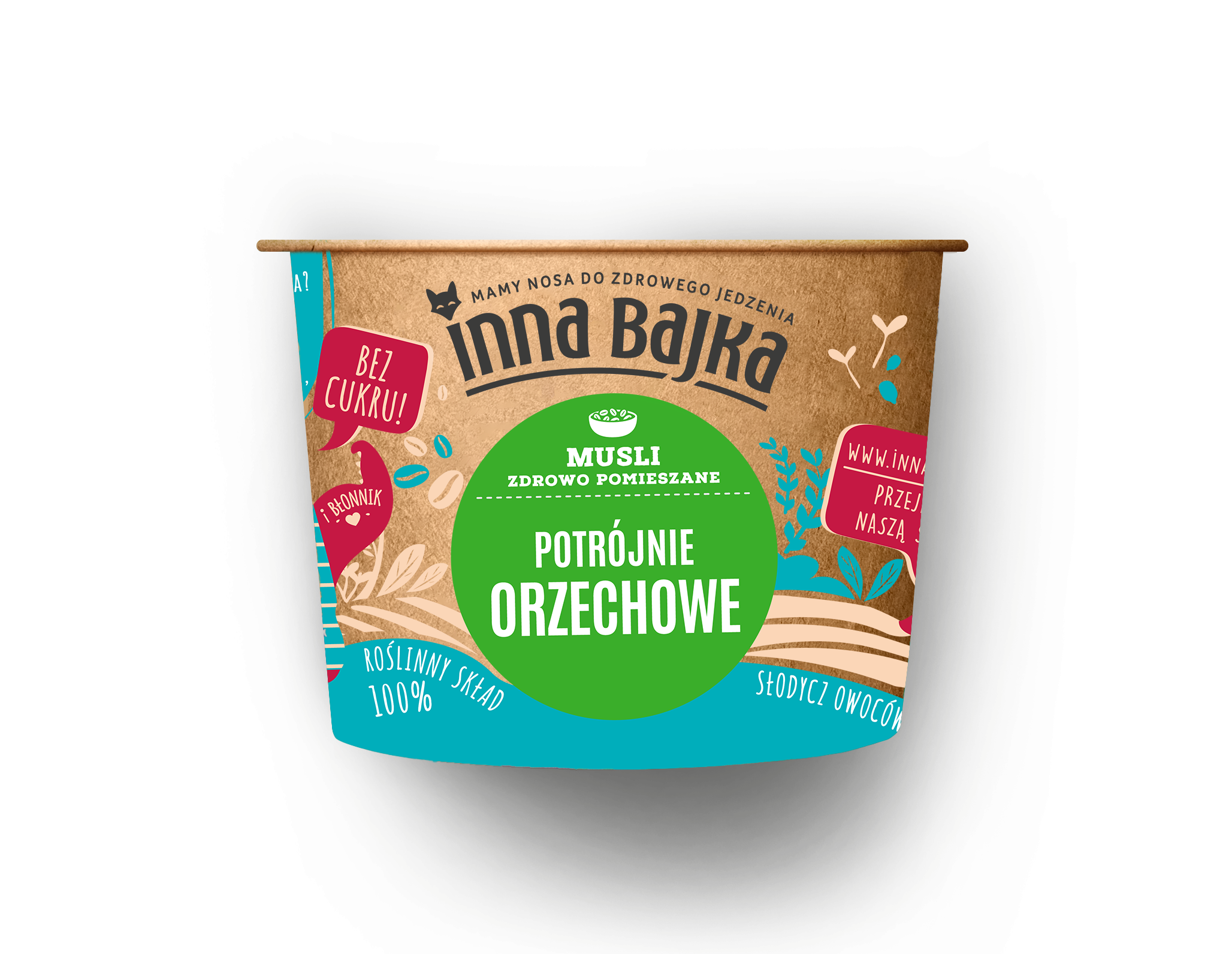 INNA BAJKA Musli Potrójnie Orzechowe