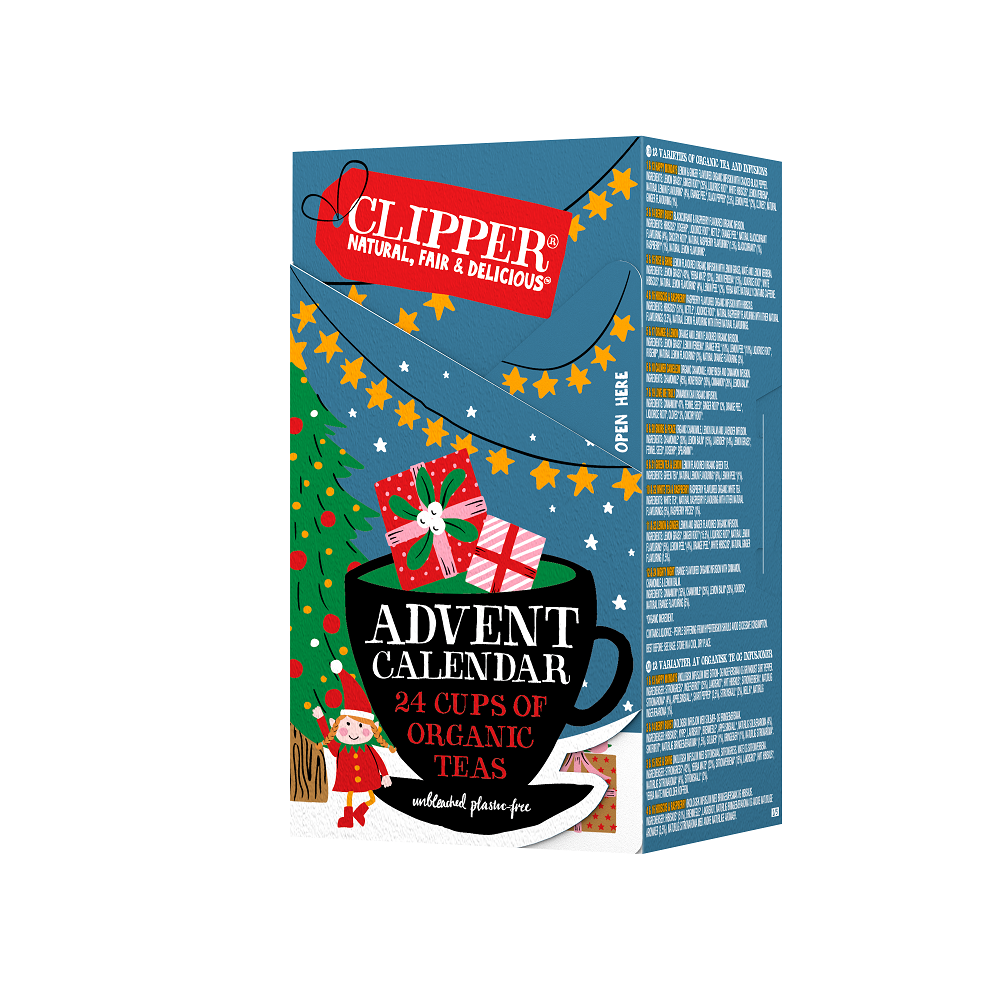 CLIPPER Kalendarz adwentowy BIO (24 torebki)