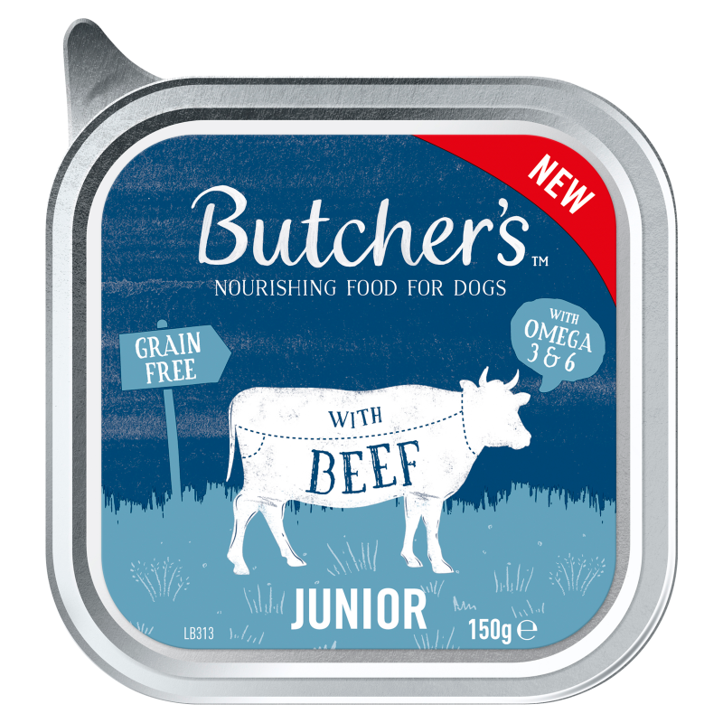 BUTCHER'S Original Karma dla psa pasztet z wołowiną Junior