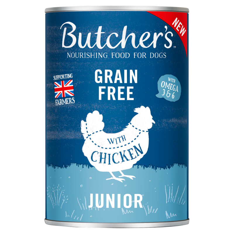 BUTCHER'S Original Karma dla psa kawałki z kurczakiem w galaretce Junior frisco.pl