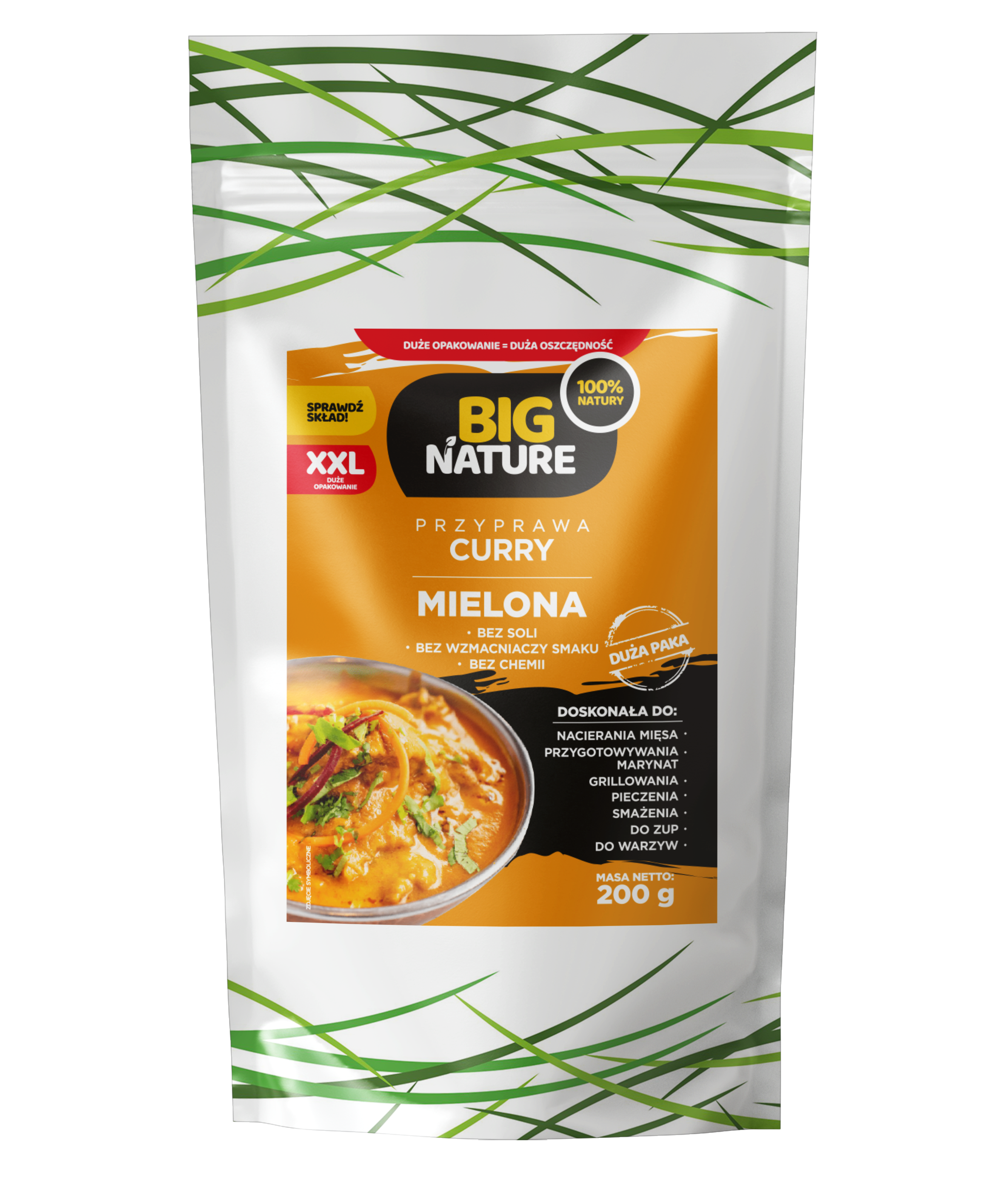 BIG NATURE Curry mielone