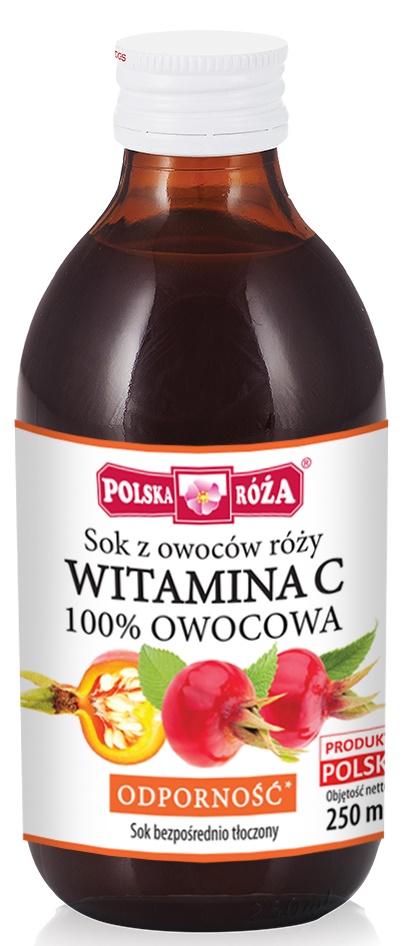 POLSKA RÓŻA Sok z naturalną witaminą C