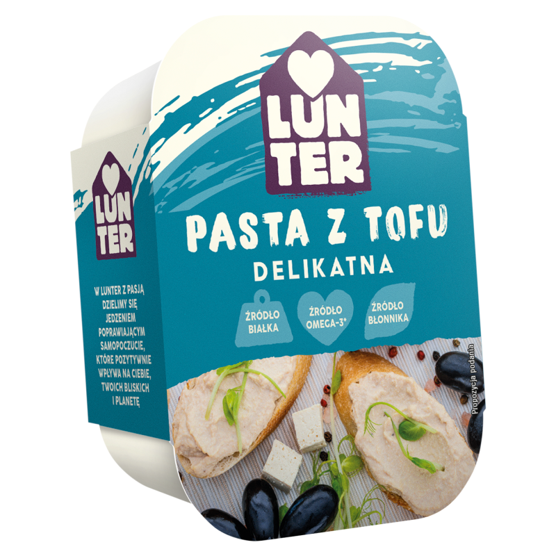 LUNTER Pasta z tofu z cebulką i drożdżami