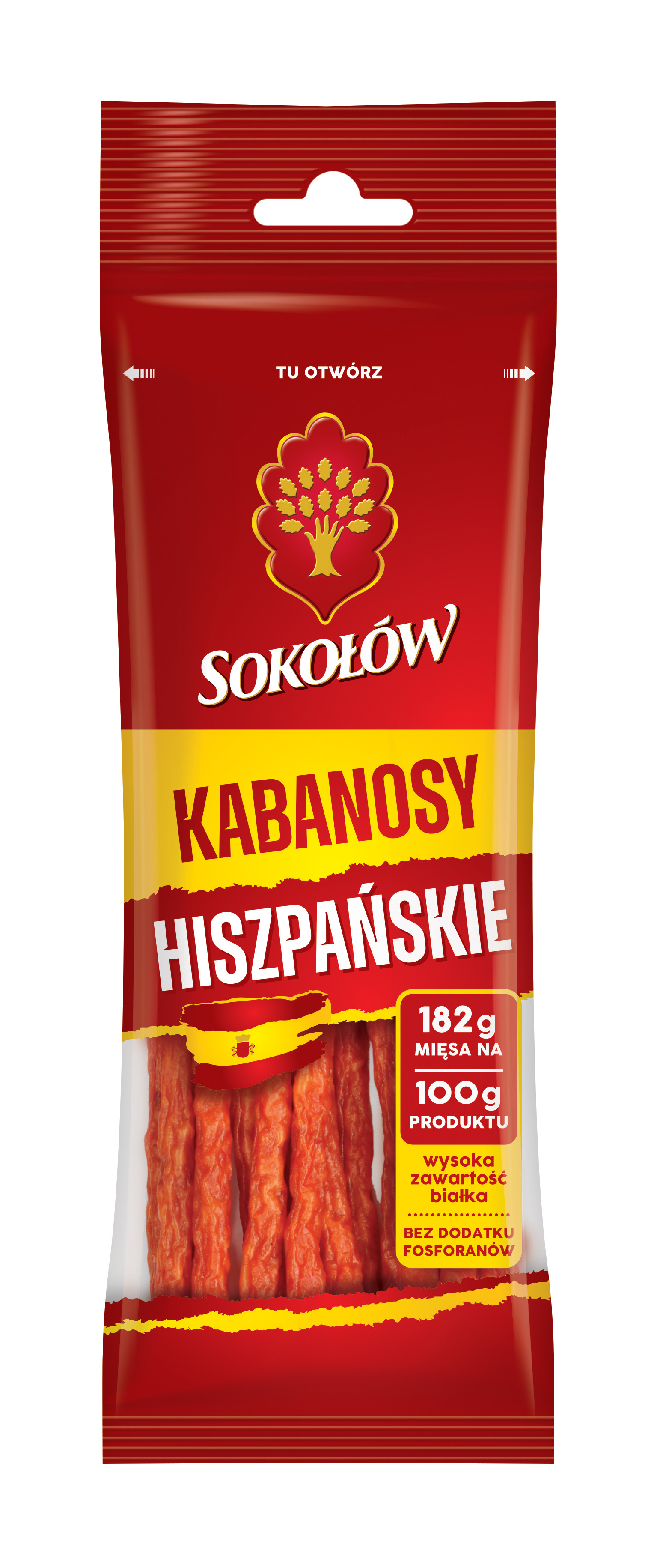 SOKOŁÓW Kabanosy Hiszpańskie