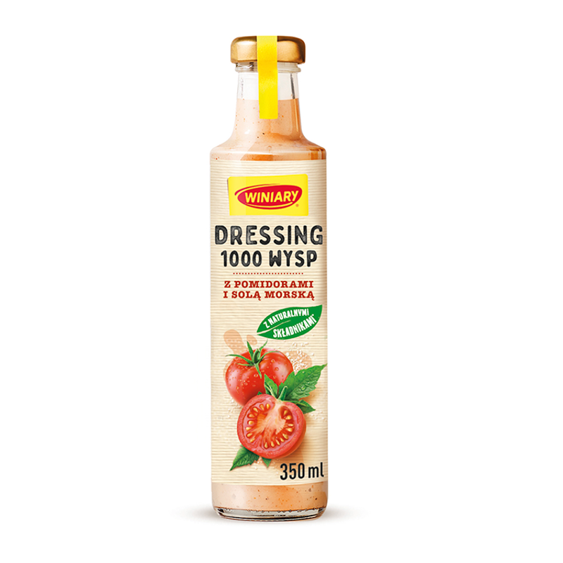 WINIARY Dressing 1000 wysp z pomidorami i solą morską frisco.pl