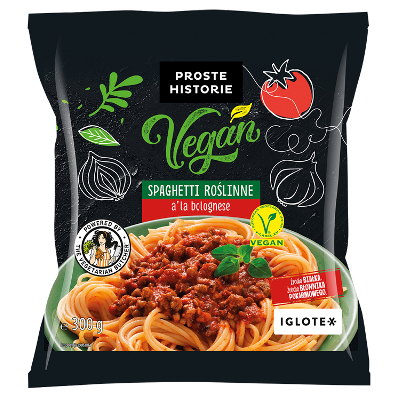 PROSTE HISTORIE Spaghetti roślinne a'la bolognese