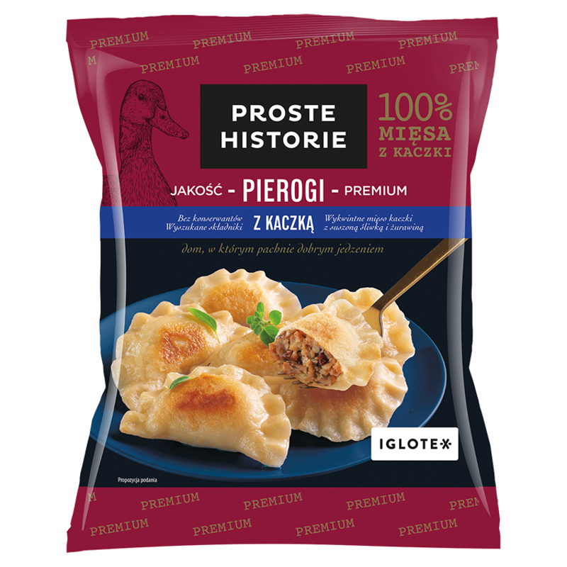 PROSTE HISTORIE Pierogi z kaczką