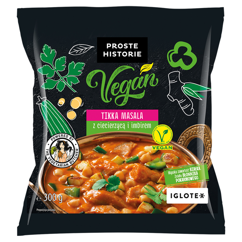 PROSTE HISTORIE Tikka masala z ciecierzycą i imbirem