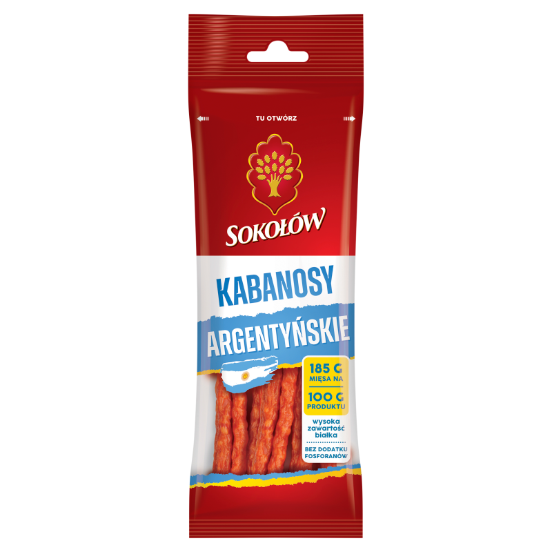 SOKOŁÓW Gold Kabanosy argentyńskie