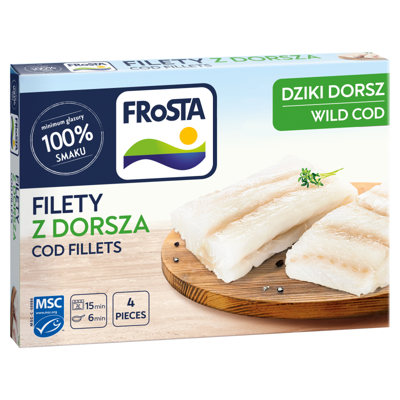 FROSTA Filety z dorsza atlantyckiego mrożone frisco.pl