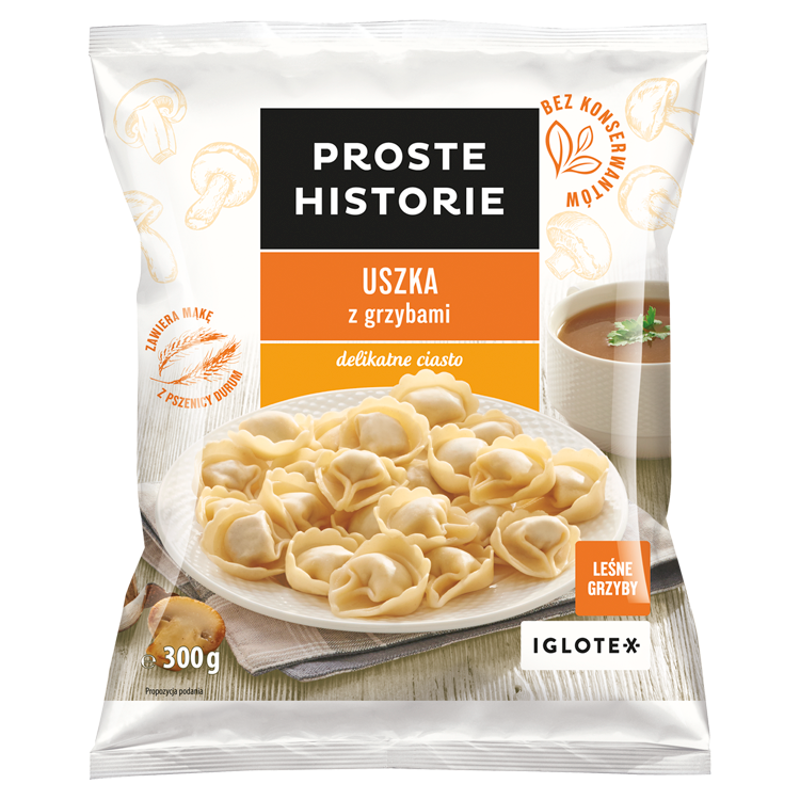 PROSTE HISTORIE Uszka z grzybami frisco.pl