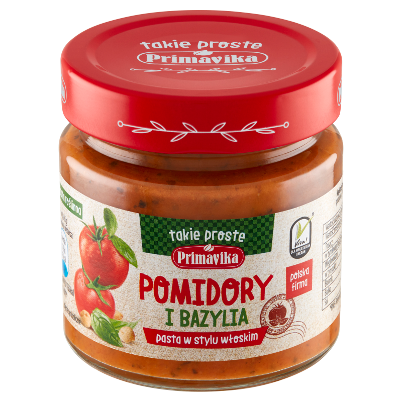 PRIMAVIKA Pasta w stylu włoskim z pomidorami i bazylią frisco.pl