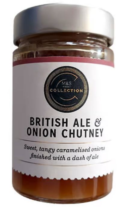 MARKS & SPENCER Chutney cebulowy z dodatkiem piwa