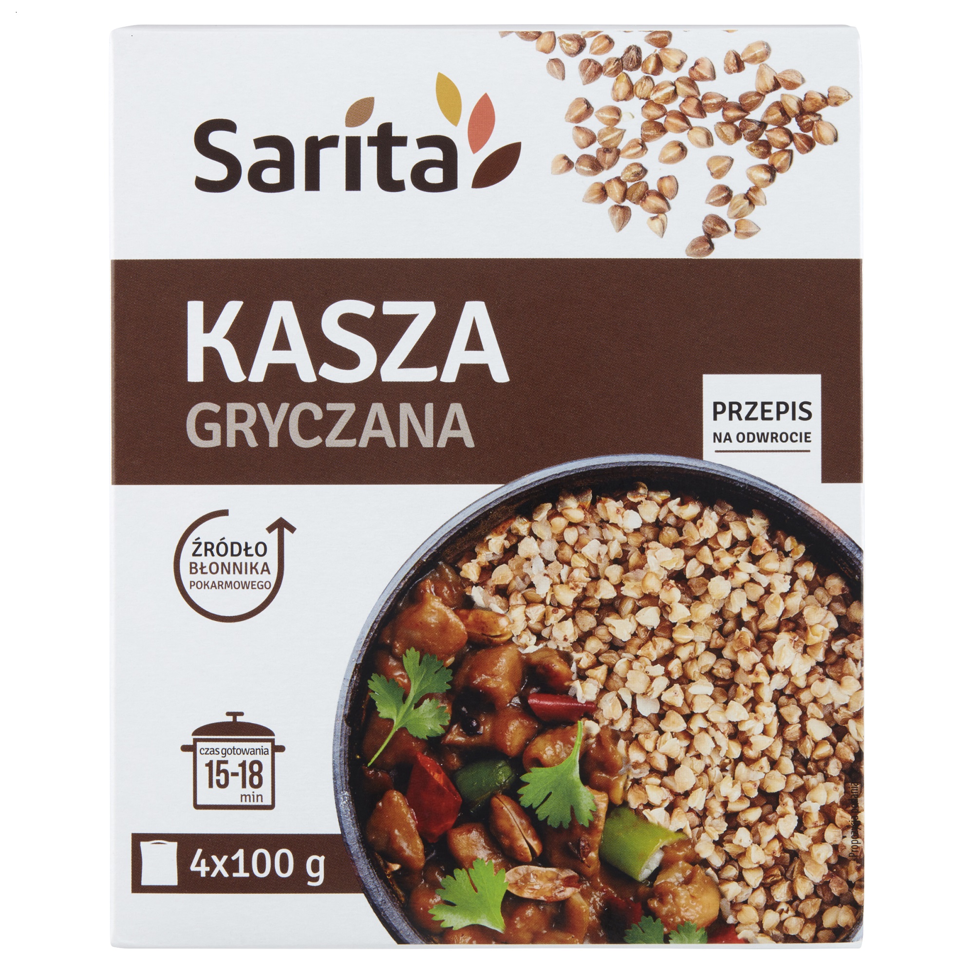 SARITA Kasza gryczana (4x100g)