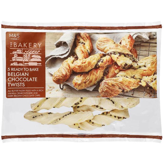 MARKS & SPENCER Ciastka maślane z kawałkami czekolady