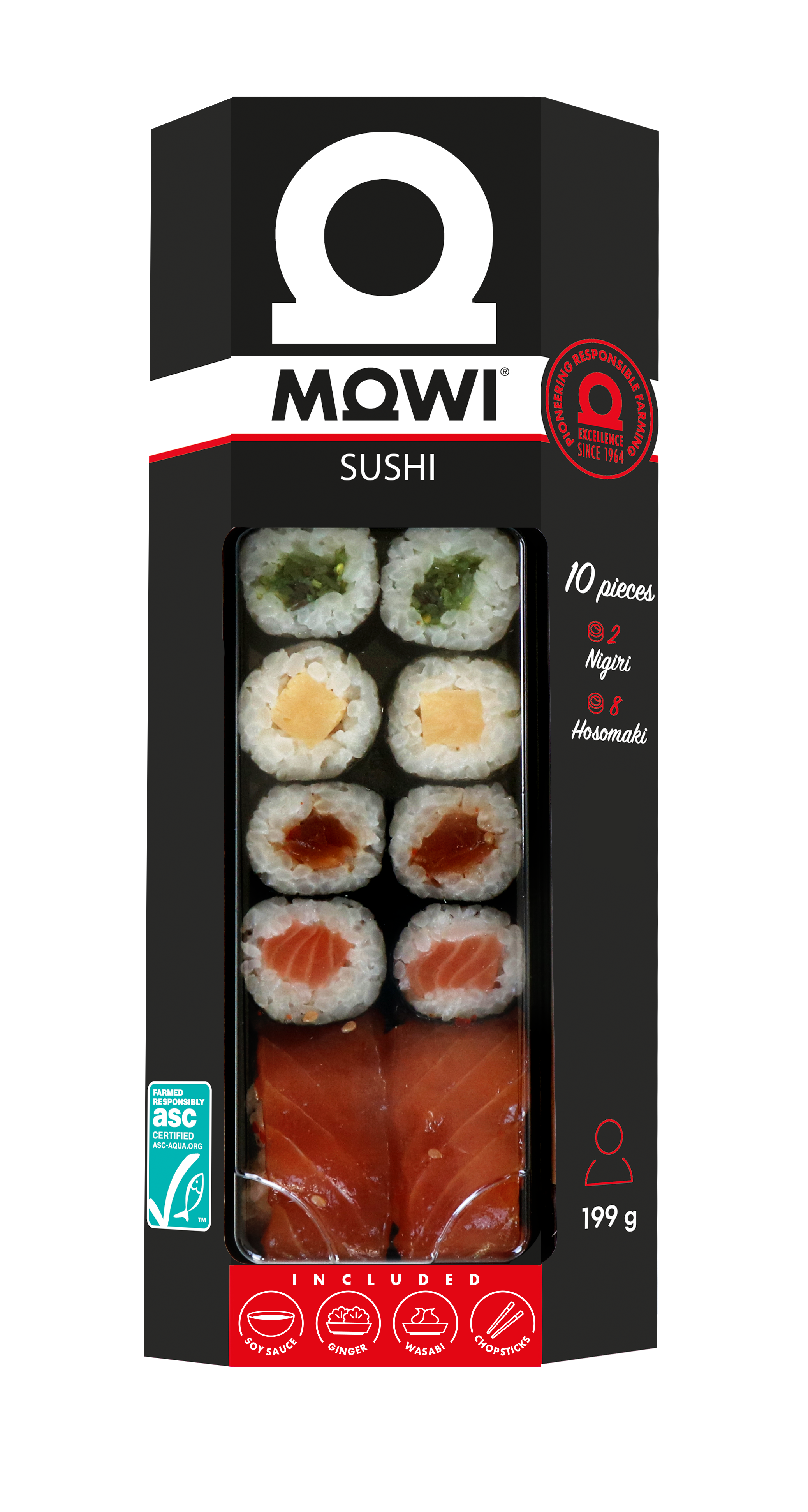 MOWI Sushi small set (zestaw 10 szt.) frisco.pl