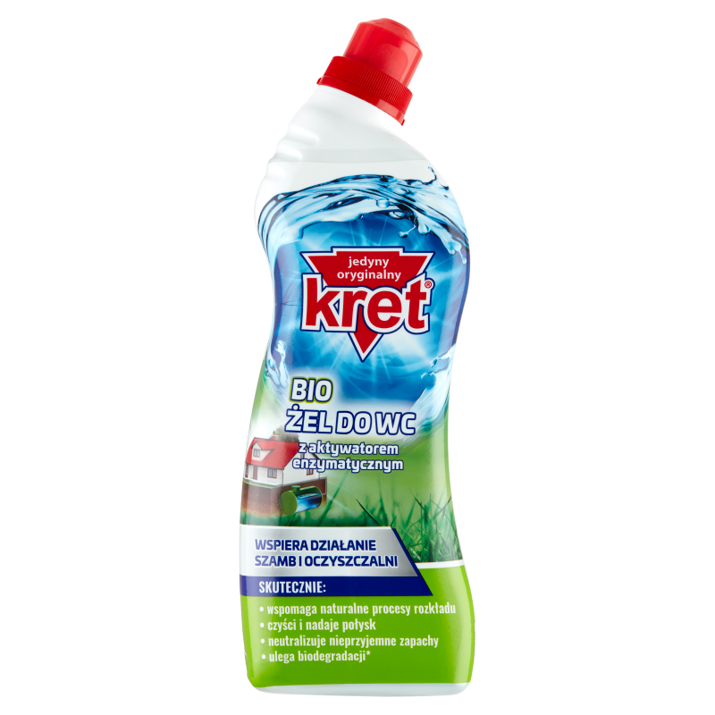 KRET Żel do WC z aktywatorem enzymatycznym frisco.pl